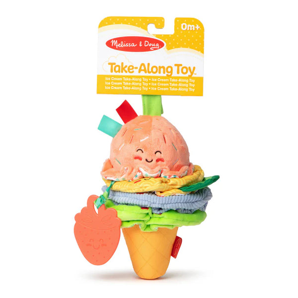 Melissa & Doug Ice Cream Take-Along PullToy