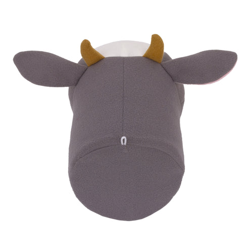 Little Love by NoJo Plush Fleece Cow Head Wall Décor