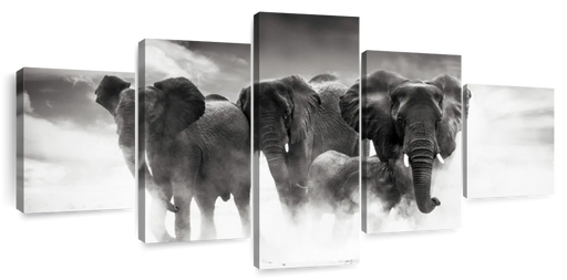 ElephantStock Etosha Park Elephants Wall Art