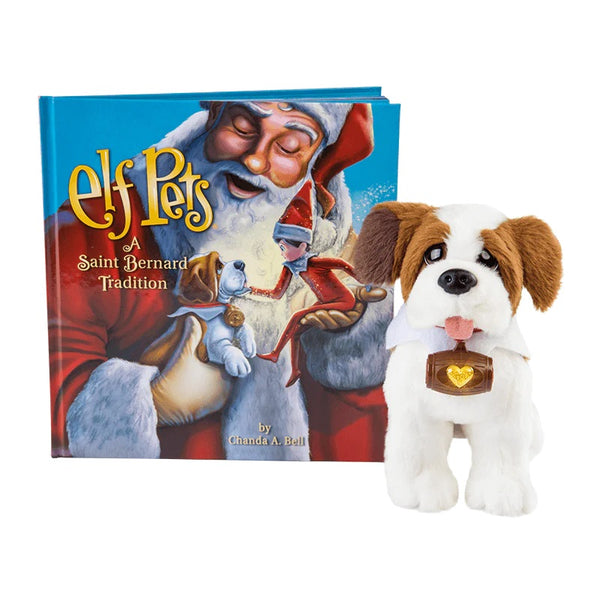 Elf on a Shelf Elf Pets Saint Bernard