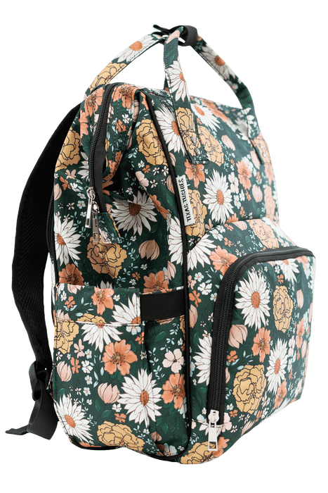 Texas Tushies Emerald Meadow - Diaper Bag