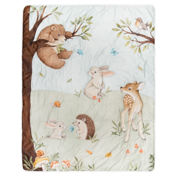 Rookie Humans Enchanted Forest Toddler Comforter