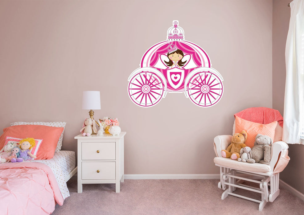 Fathead Nursery: Fancy Carriage Icon - Removable Adhesive Decal