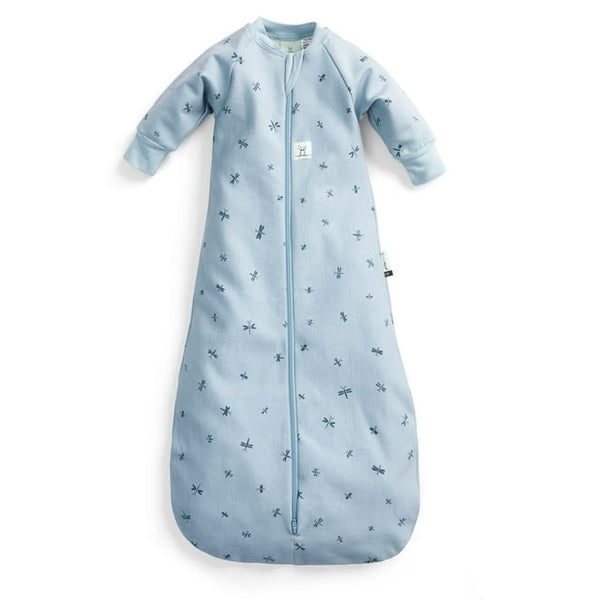 ergoPouch 1.0 Tog Jersey Sleep Sack Long Sleeve Dragonflies