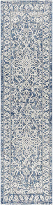 Hauteloom Etoile Navy Blue Performance Rug