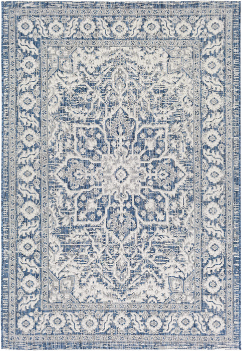 Hauteloom Etoile Navy Blue Performance Rug