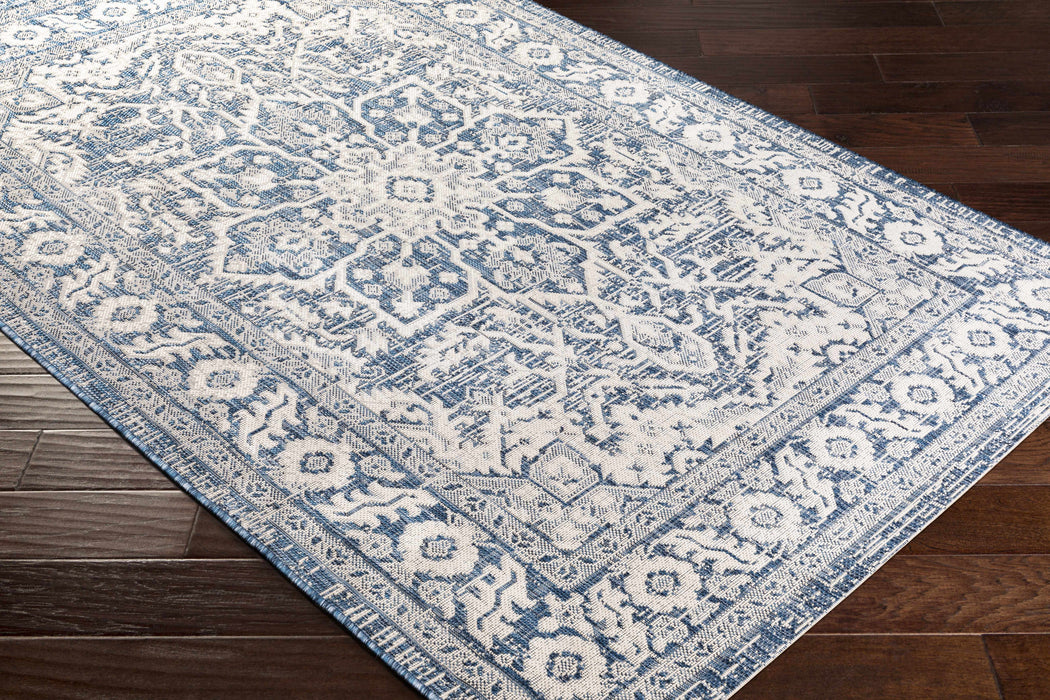 Hauteloom Etoile Navy Blue Performance Rug