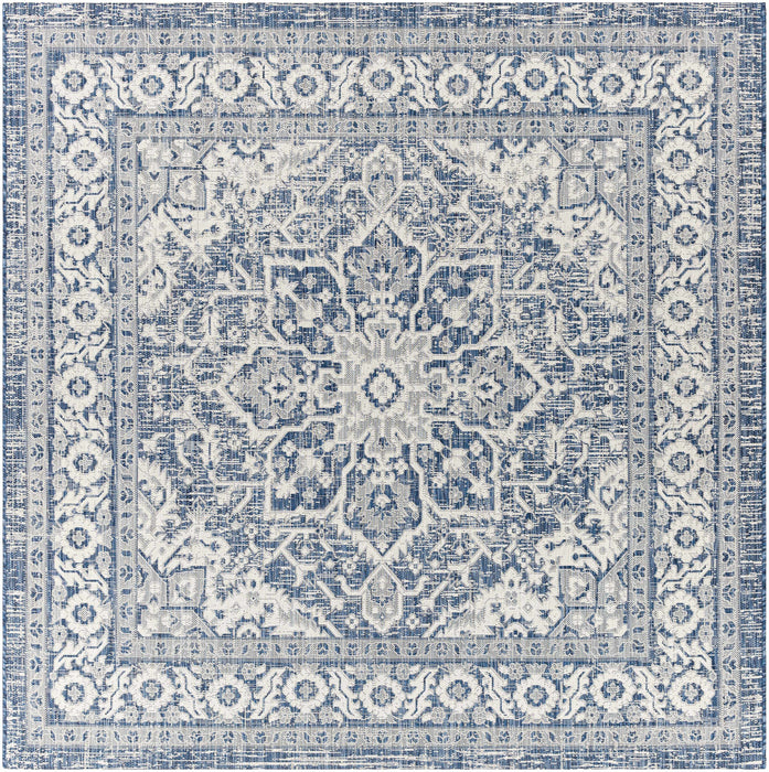 Hauteloom Etoile Navy Blue Performance Rug