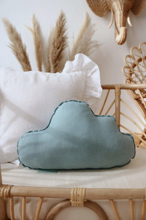 Moi Mili Linen “Eye of the Sea” Cloud Pillow