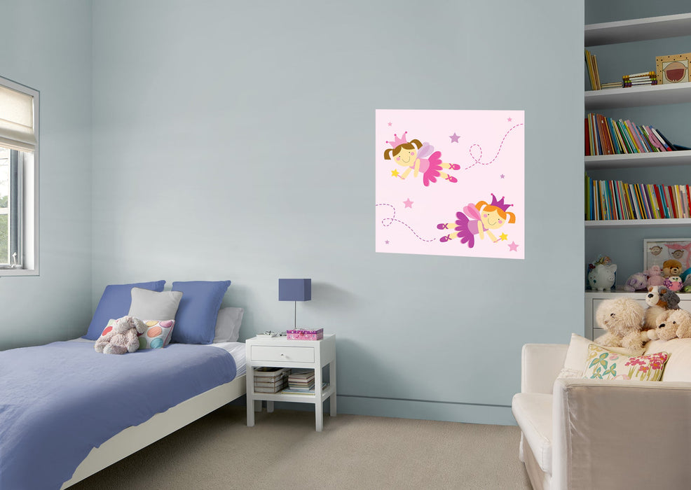Fathead Nursery: Flying Mural - Removable Wall Adhesive Decal
