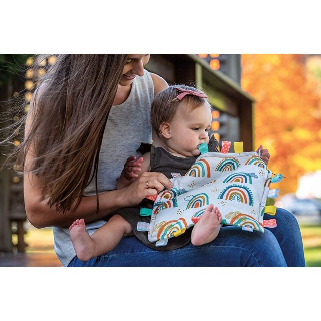 Mary Meyer Taggies Lovey for Baby Security Blankets with Sensory Tags