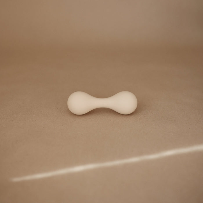 Mushie Silicone Baby Rattle Toy