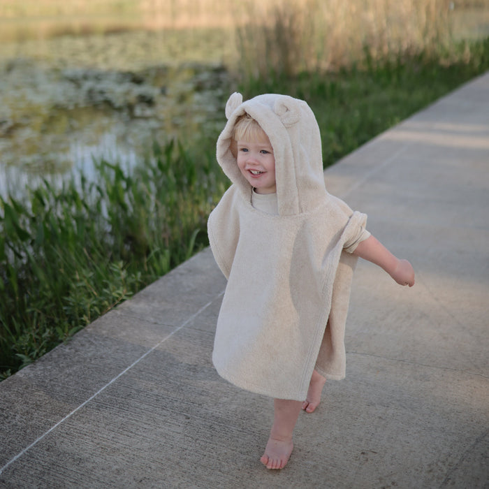 Mushie Bear Poncho Towel