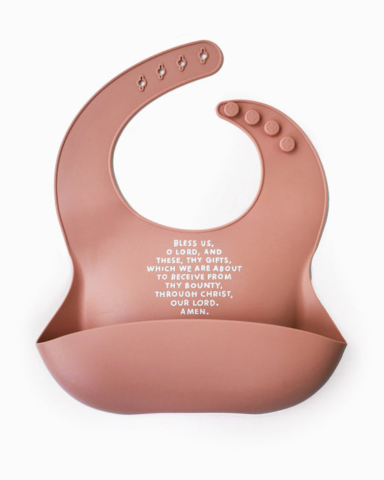 Be A Heart Meal Blessing Silicone Bib