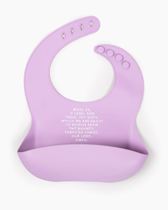 Be A Heart Meal Blessing Silicone Bib