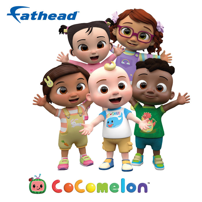 Fathead JJ & Friends RealBig - Officially Licensed CoComelon Removable Adhesive Decal