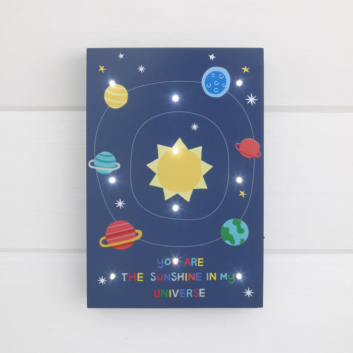 Little Love by NoJo Solar System Lighted Wall Décor