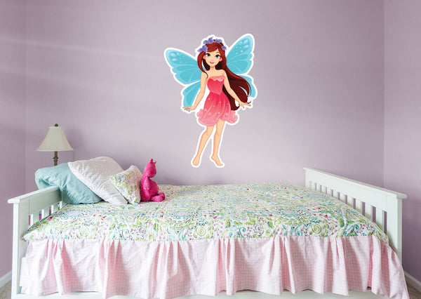 Fathead Nursery: Nursery Blue Wings Icon - Removable Adhesive Decal