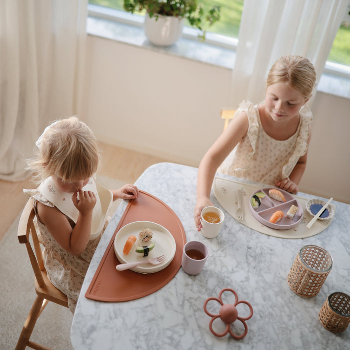 Mushie Dinnerware Fork and Spoon Set