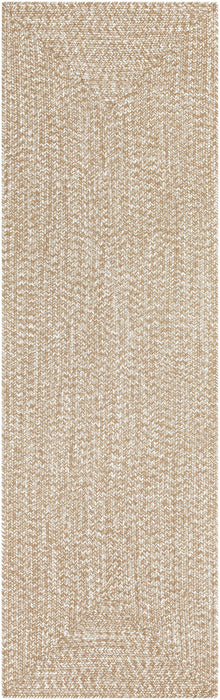 Hauteloom Cream Braided Faux Jute Rug