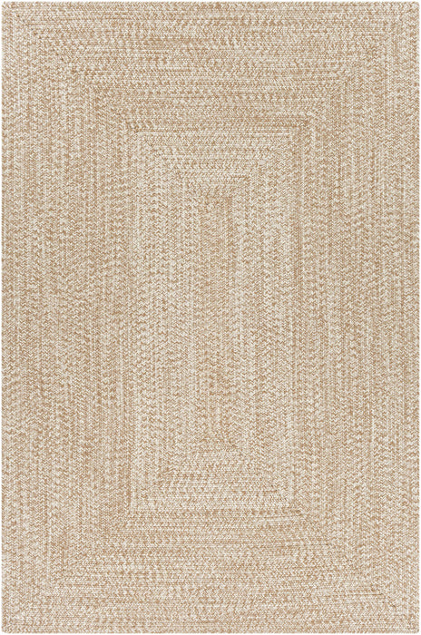 Hauteloom Cream Braided Faux Jute Rug