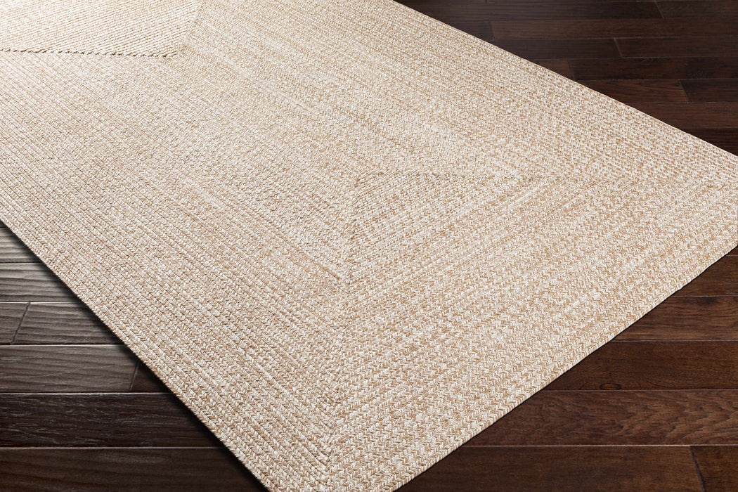 Hauteloom Cream Braided Faux Jute Rug