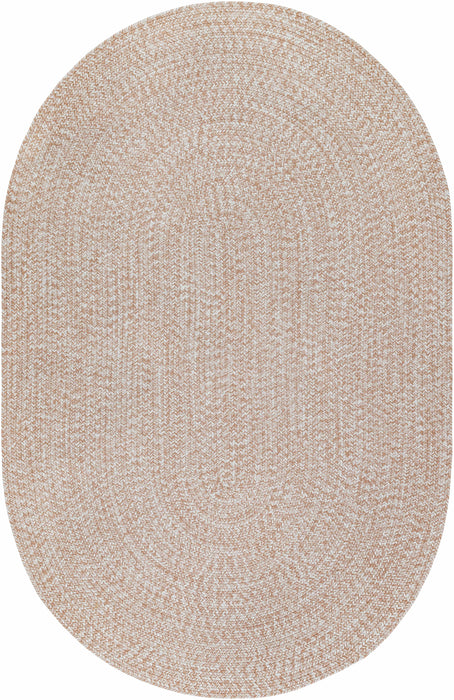 Hauteloom Cream Braided Faux Jute Rug