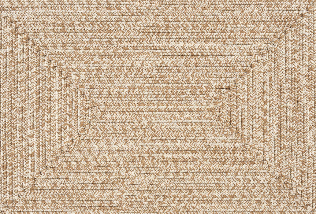 Hauteloom Cream Braided Faux Jute Rug