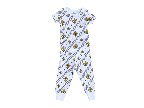 Little Hometown Fleur De Lis Pajamas