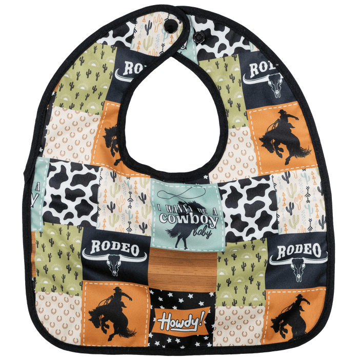 Texas Tushies Flip Pocket Bib