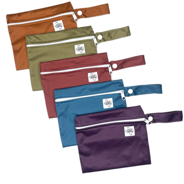 Texas Tushies Foliage Solids - Mini Wet Bags