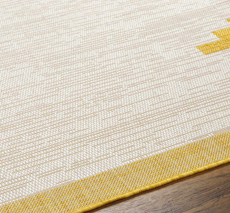 Hauteloom Djugun Yellow Outdoor Rug