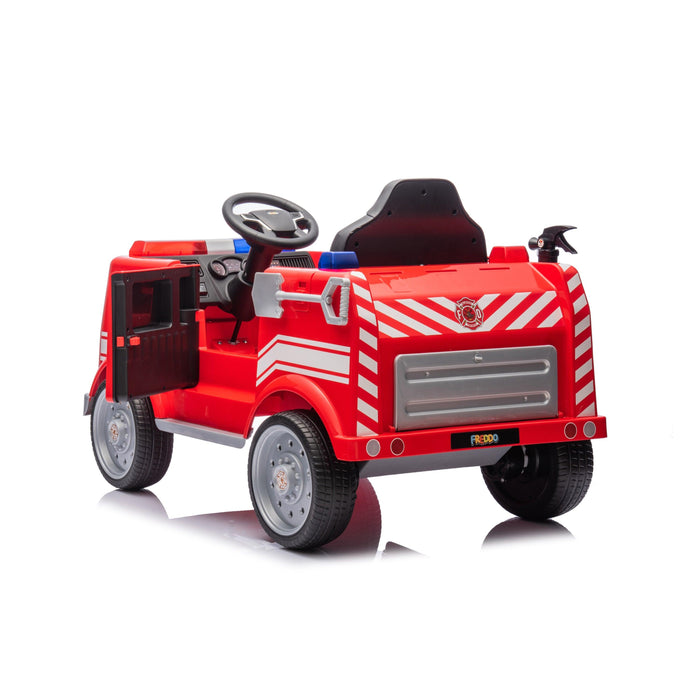 Freddo Toys 12V Firetruck 1 Seater Ride on