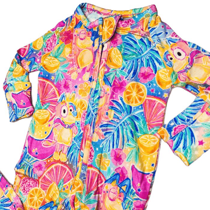 Texas Tushies Fruit Party - Bamboo Viscose Zippies