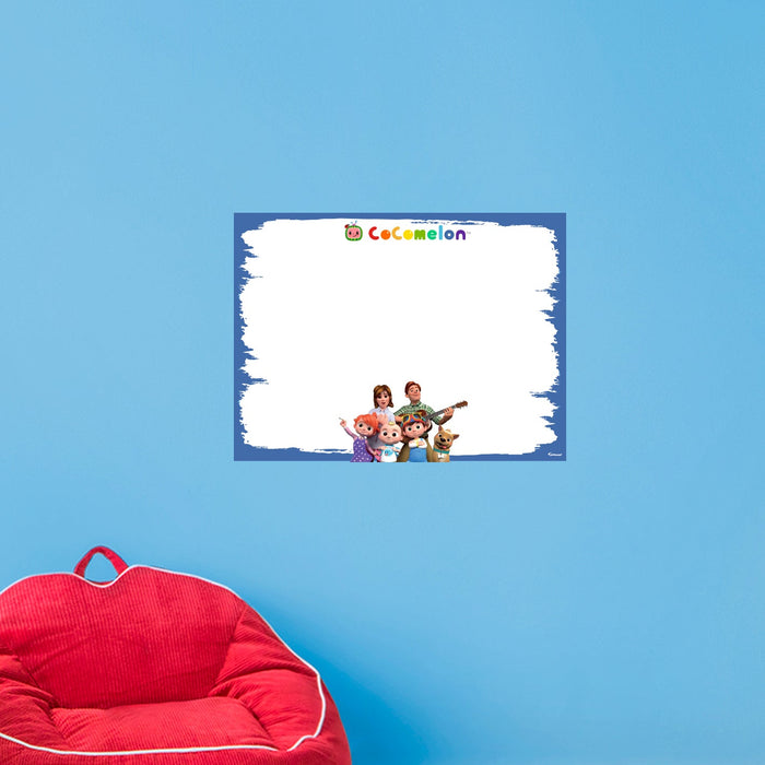 Fathead JJ Family Dry Erase        - Officially Licensed CoComelon Removable     Adhesive Decal