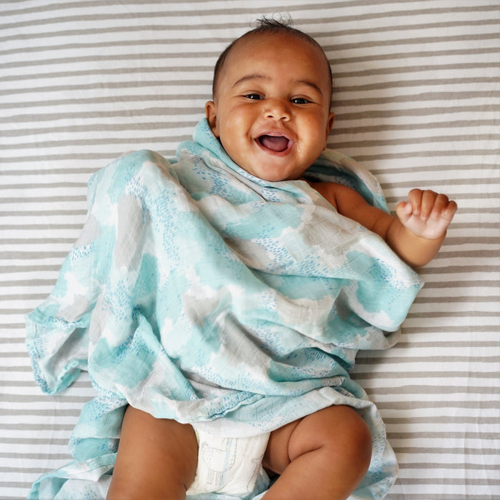 Ely's & Co. Waterproof Crib Sheet Set