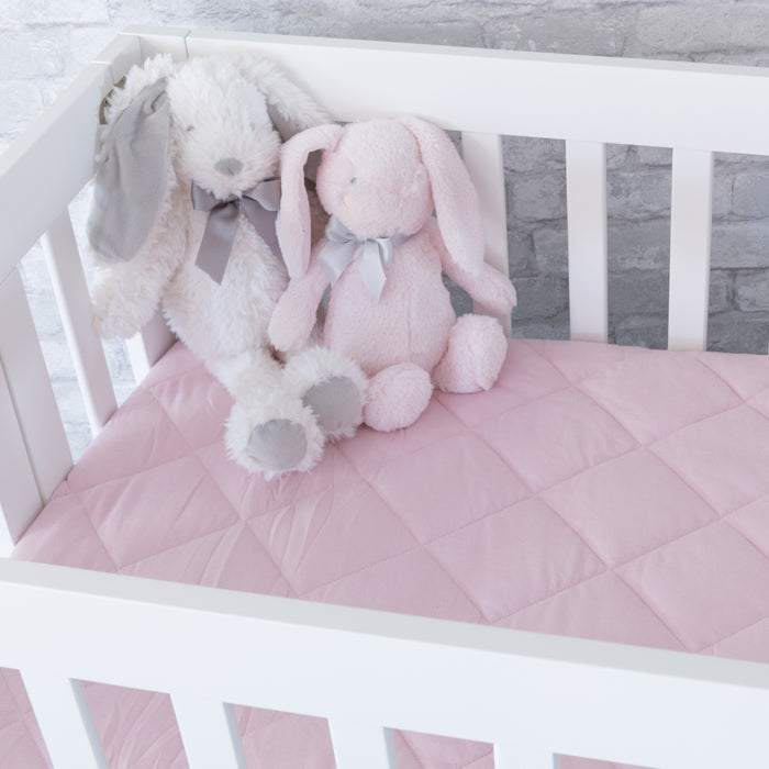 Ely's & Co. Quilted Waterproof Pack n Play | Portable Crib Sheet