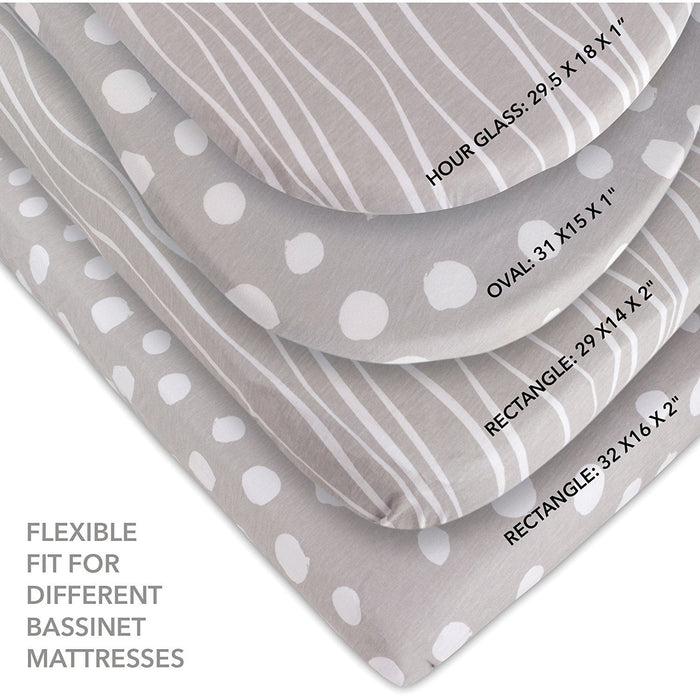 Ely's & Co. Bassinet Sheet Set