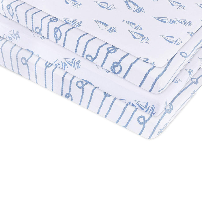 Ely's & Co. Pack N Play I Portable Crib Sheet Set