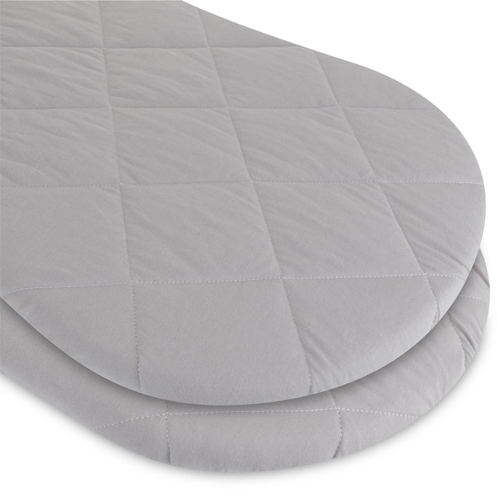 Ely's & Co. Quilted Waterproof Bassinet Sheet with Heat Protection