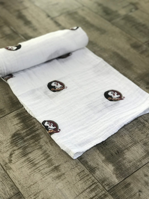 Three Little Anchors Florida State University Swaddle