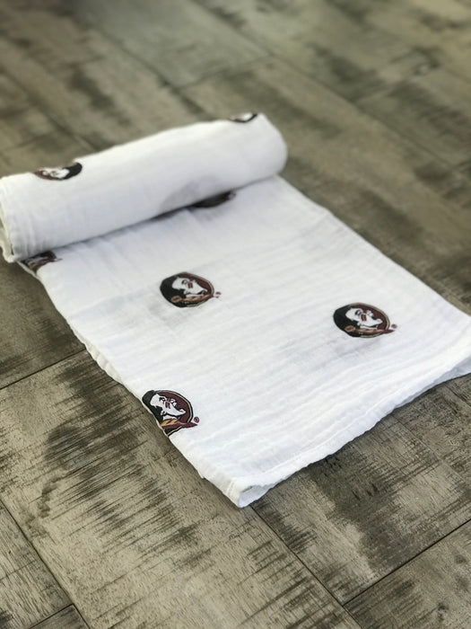 Three Little Anchors Florida State University Swaddle