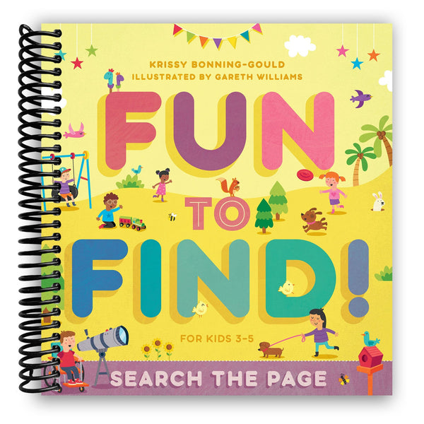 Lay it Flat Fun to Find!: Search the Page (Spiral Bound)