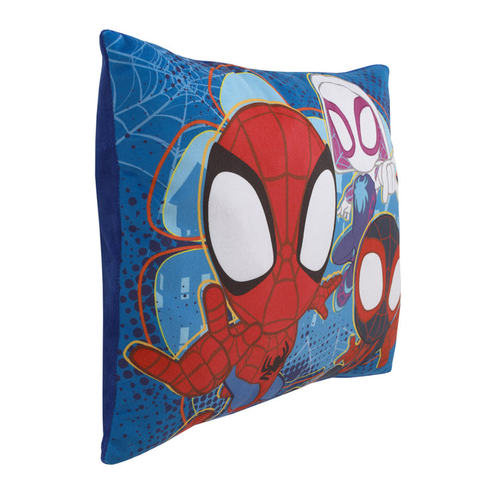 Marvel Spidey and his Amazing Friends Spidey Team Toddler Pillow