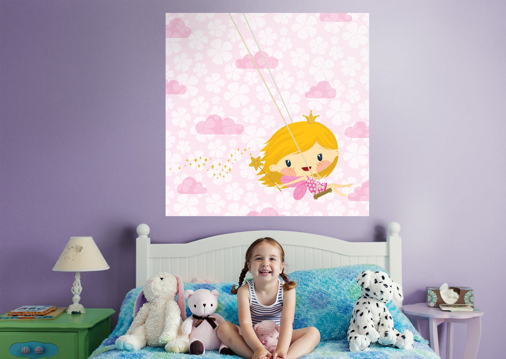 Fathead Nursery: Cradle Mural - Removable Wall Adhesive Decal