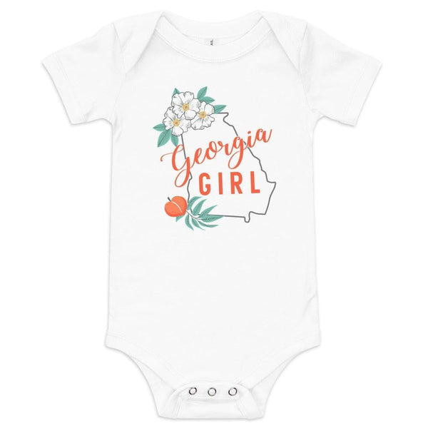 Little Hometown Georgia Girl Onesie