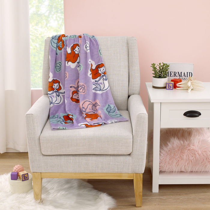 Disney The Little Mermaid Ariel Baby Blanket