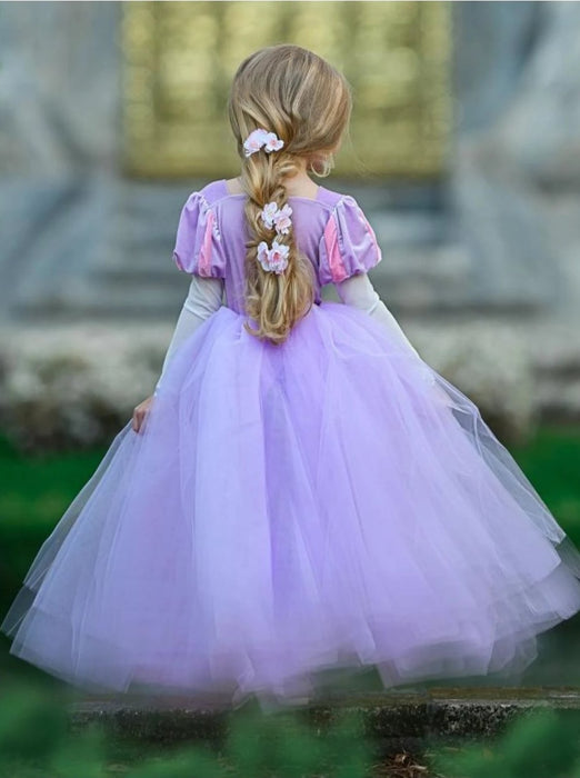 Mia Belle Girls Enchanted Hair Princess Costume Gown