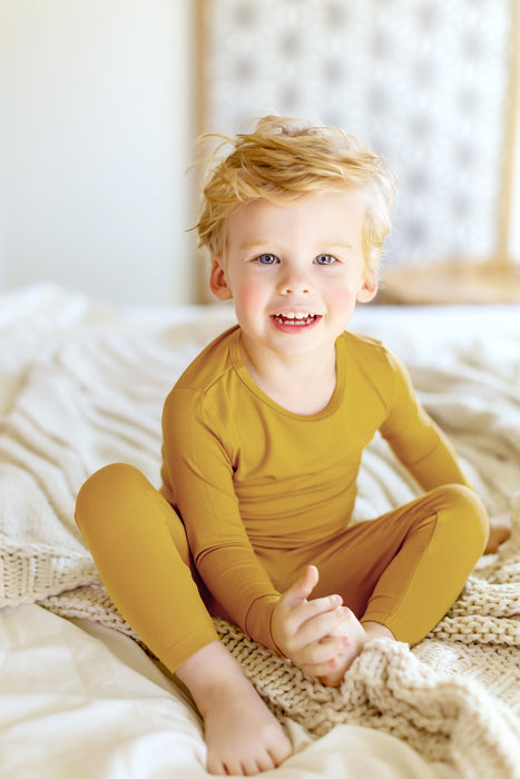 Free Birdees Gold Dust Long Sleeve Pajama Set (6M-12Y)