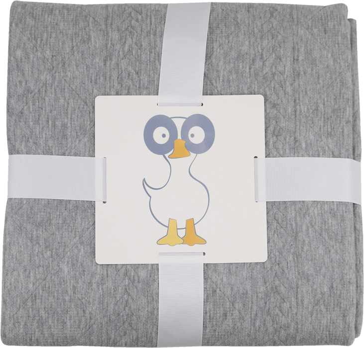 Goosewaddle® Gray 50" x 60" Full Size Knit Throw